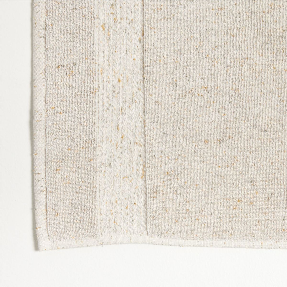CRATE & BARREL - Piso de Baño 100% Algodón Orgánico 51x86cm