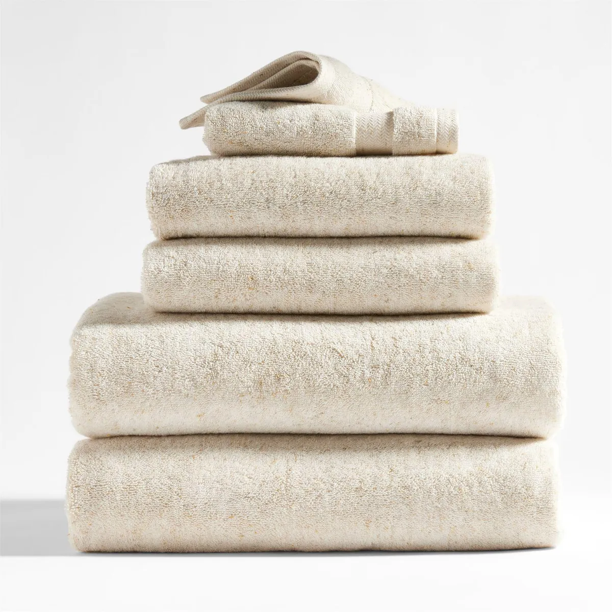 CRATE & BARREL - Toalla de Baño Turkish 100% Algodón Orgánico