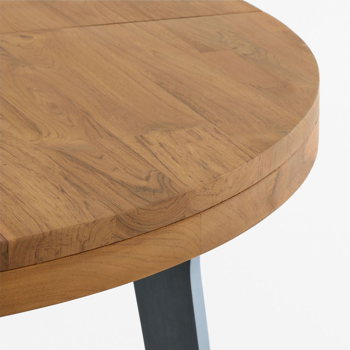 CRATE & BARREL - Mesa de Comedor Extendible Lakin (4 a 6 Puestos)