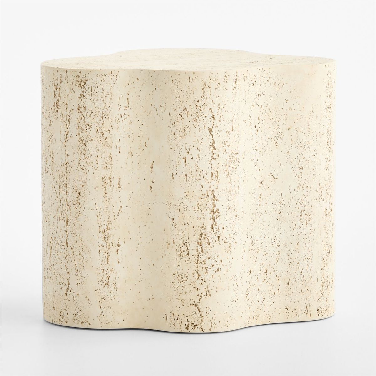 CRATE & BARREL - Mesa Auxiliar Fleur 62cm