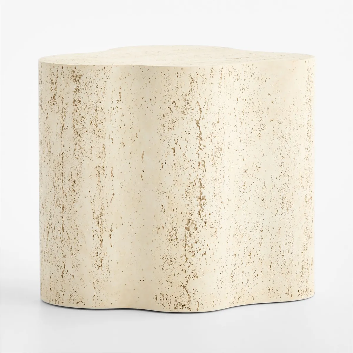 CRATE & BARREL - Mesa Auxiliar Fleur 62cm