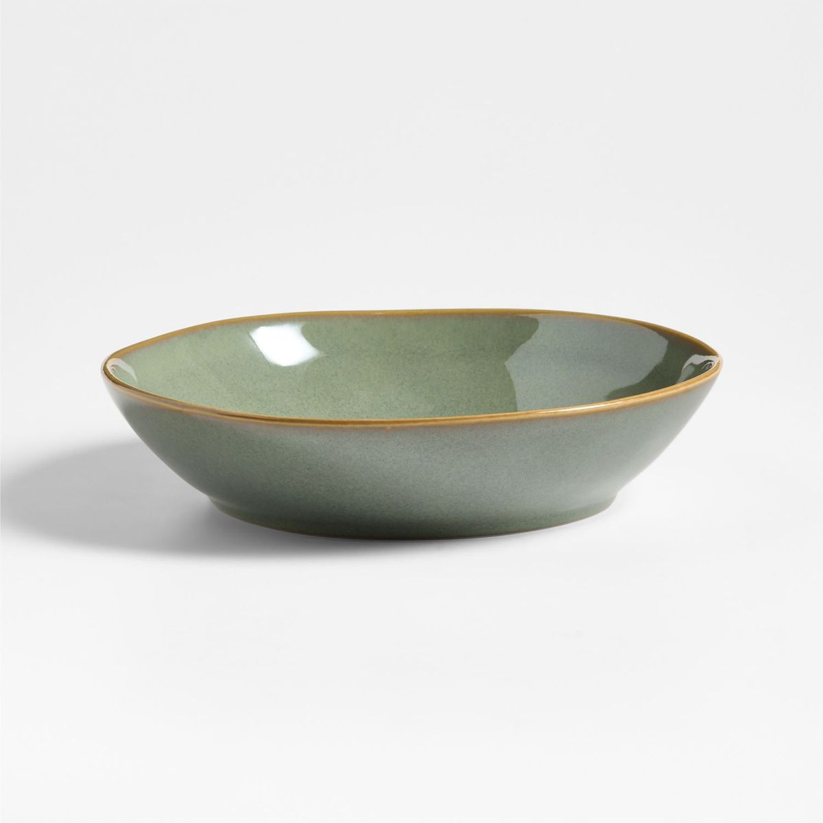 CRATE & BARREL - Bowl Bajo Marin Verde 32oz.