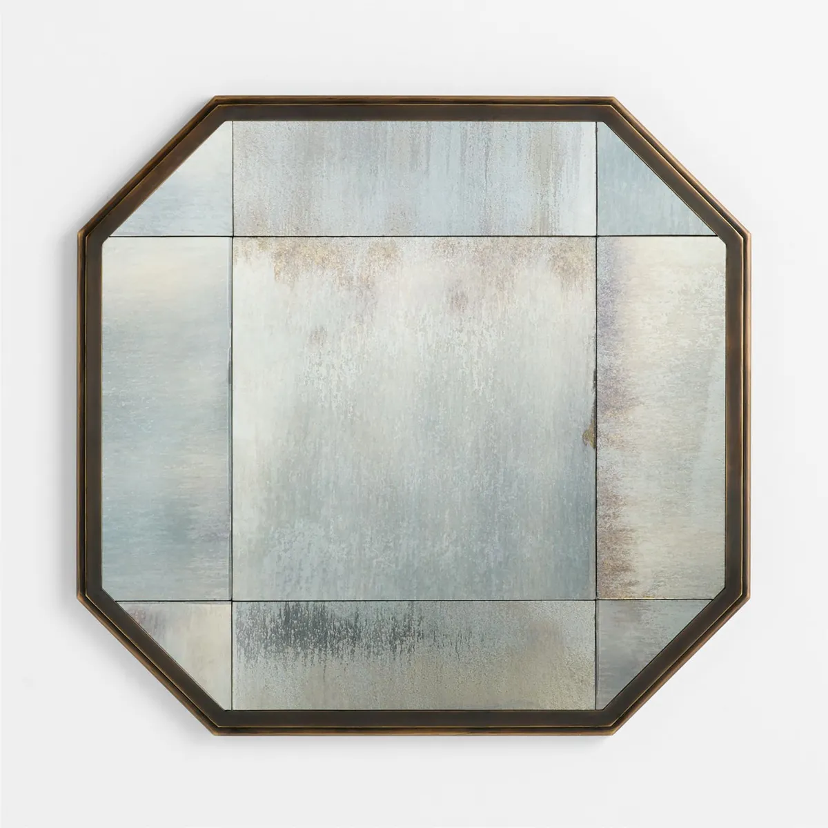 CRATE & BARREL - Espejo De Pared Hexagonal Sorina 95x100cm