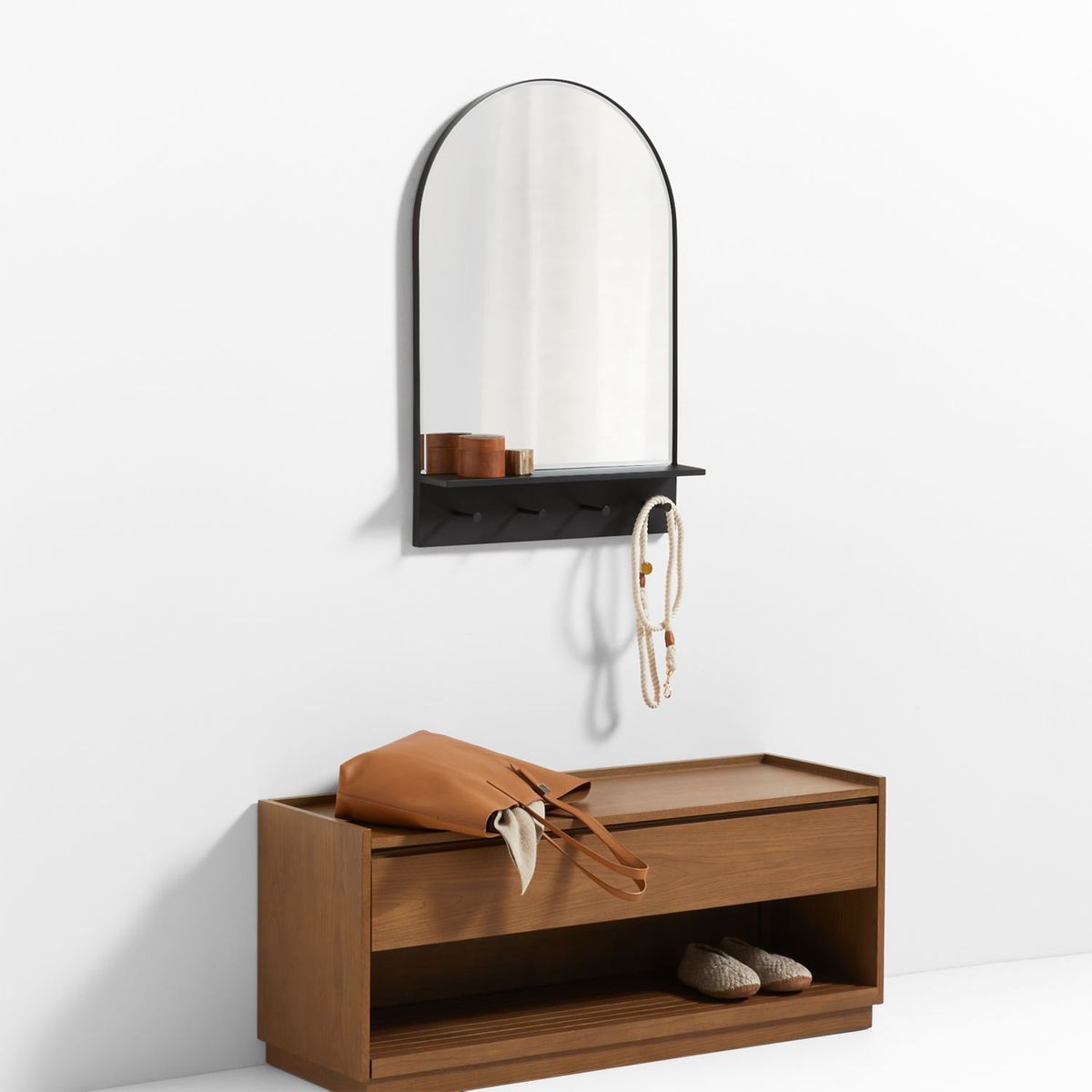 CRATE & BARREL - Espejo Edge Para Entrada 61x91cm