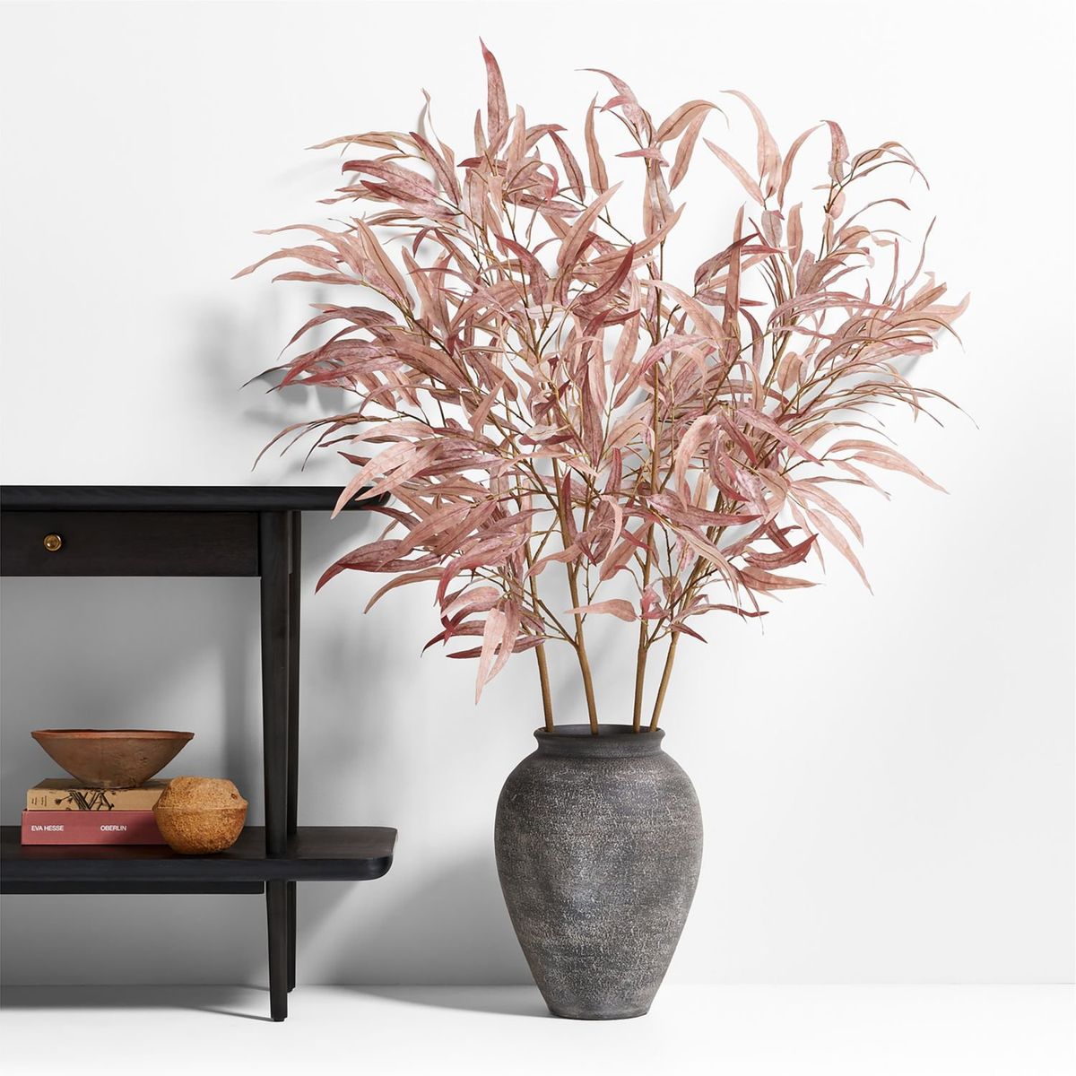 CRATE & BARREL - Rama Flor Eucalipto y Sauce Artificial 152cm