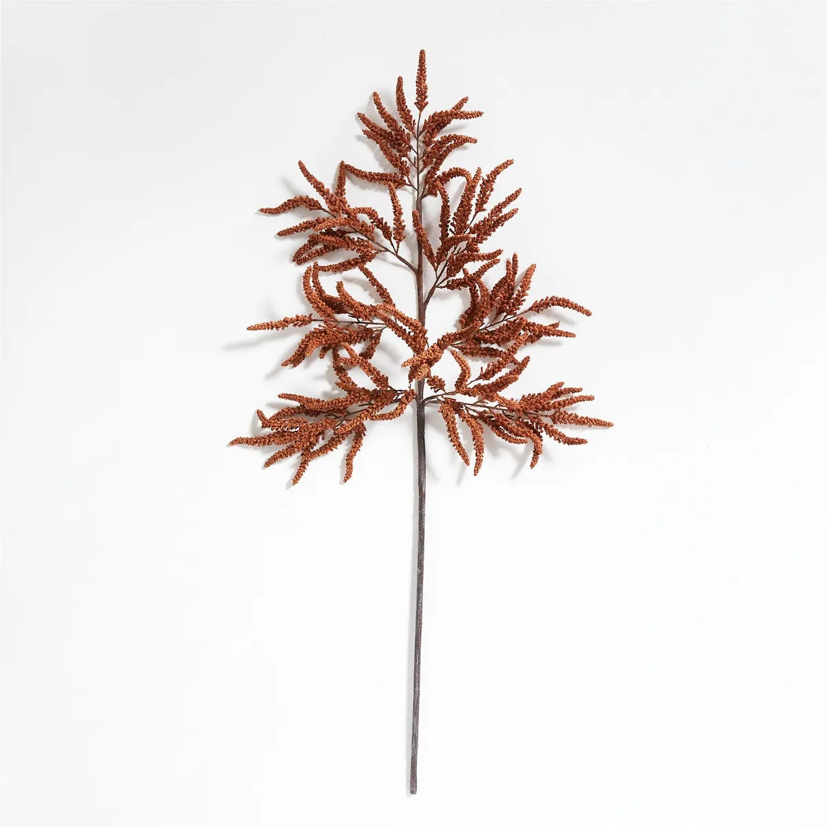 CRATE & BARREL - Rama Flor Amaranto de Bronce 127cm