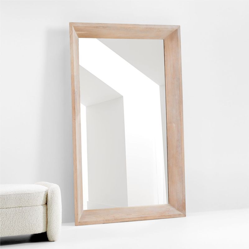 CRATE & BARREL - Espejo de Piso Soloman 119x191cm