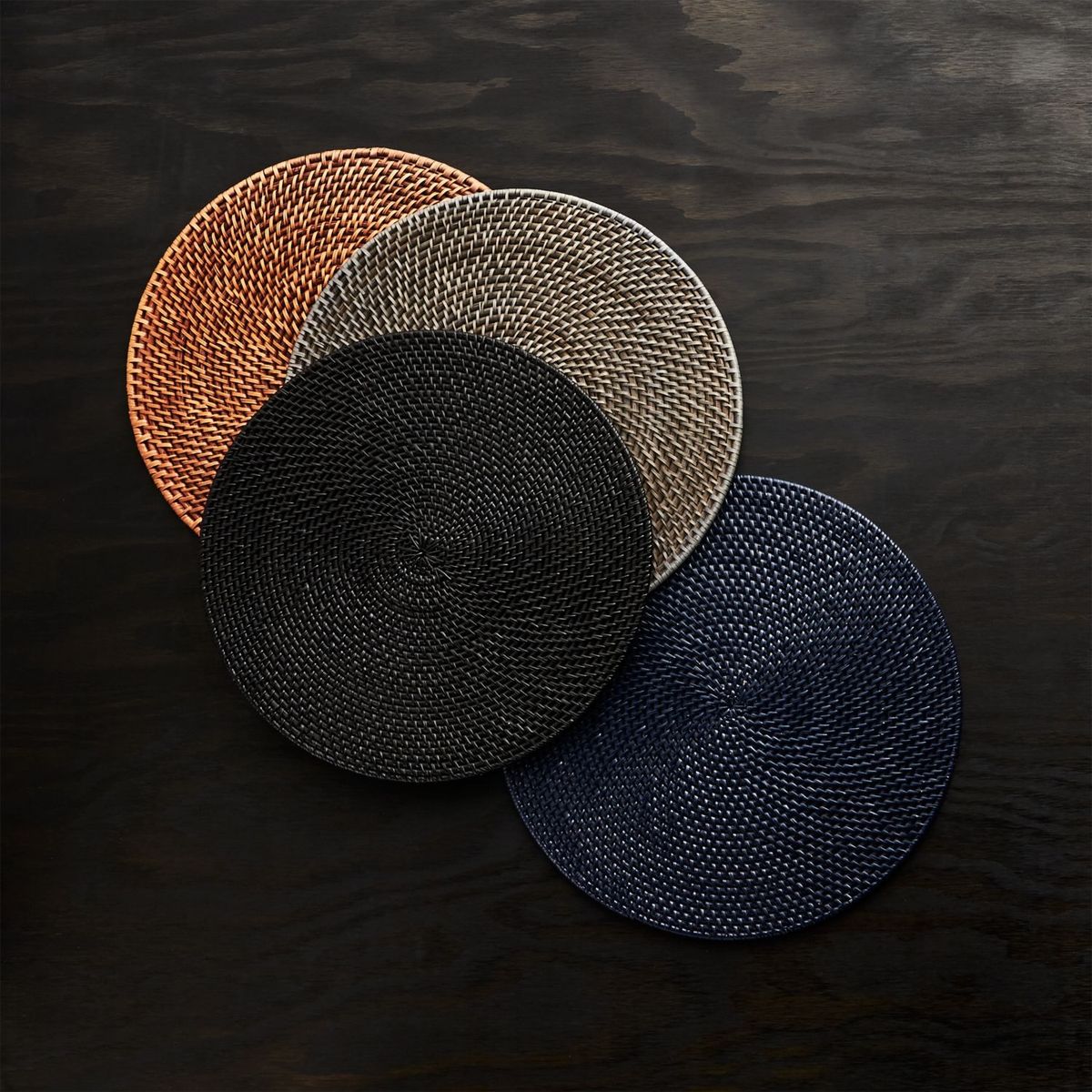 CRATE & BARREL - Individual Redondo Artesia