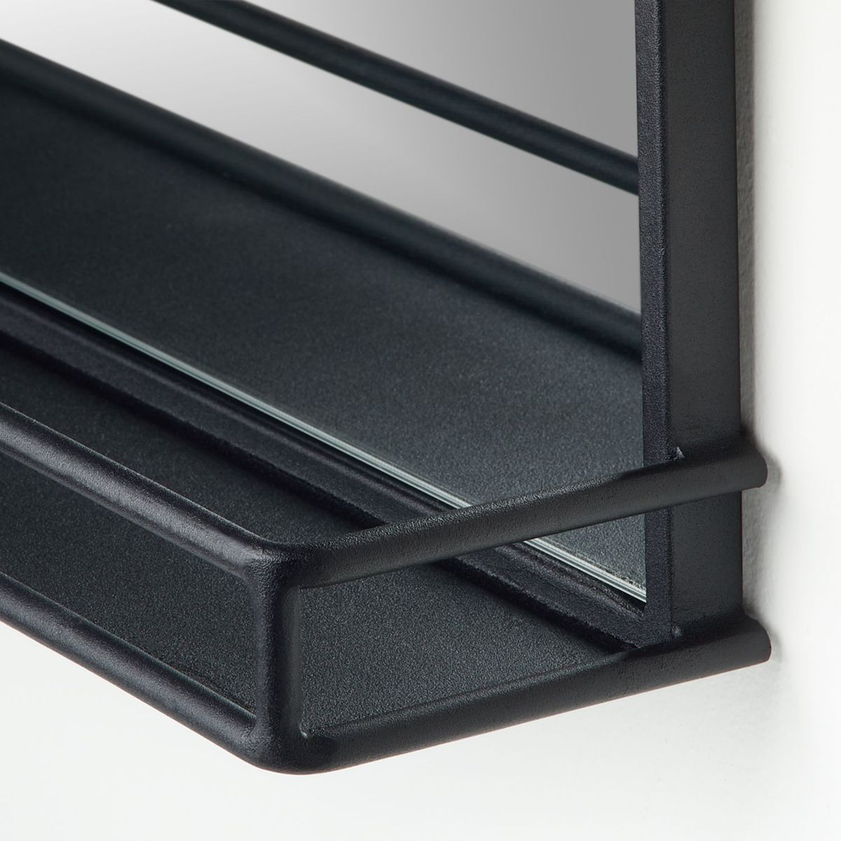 CRATE & BARREL - Espejo con Repisa Rectangular Weston