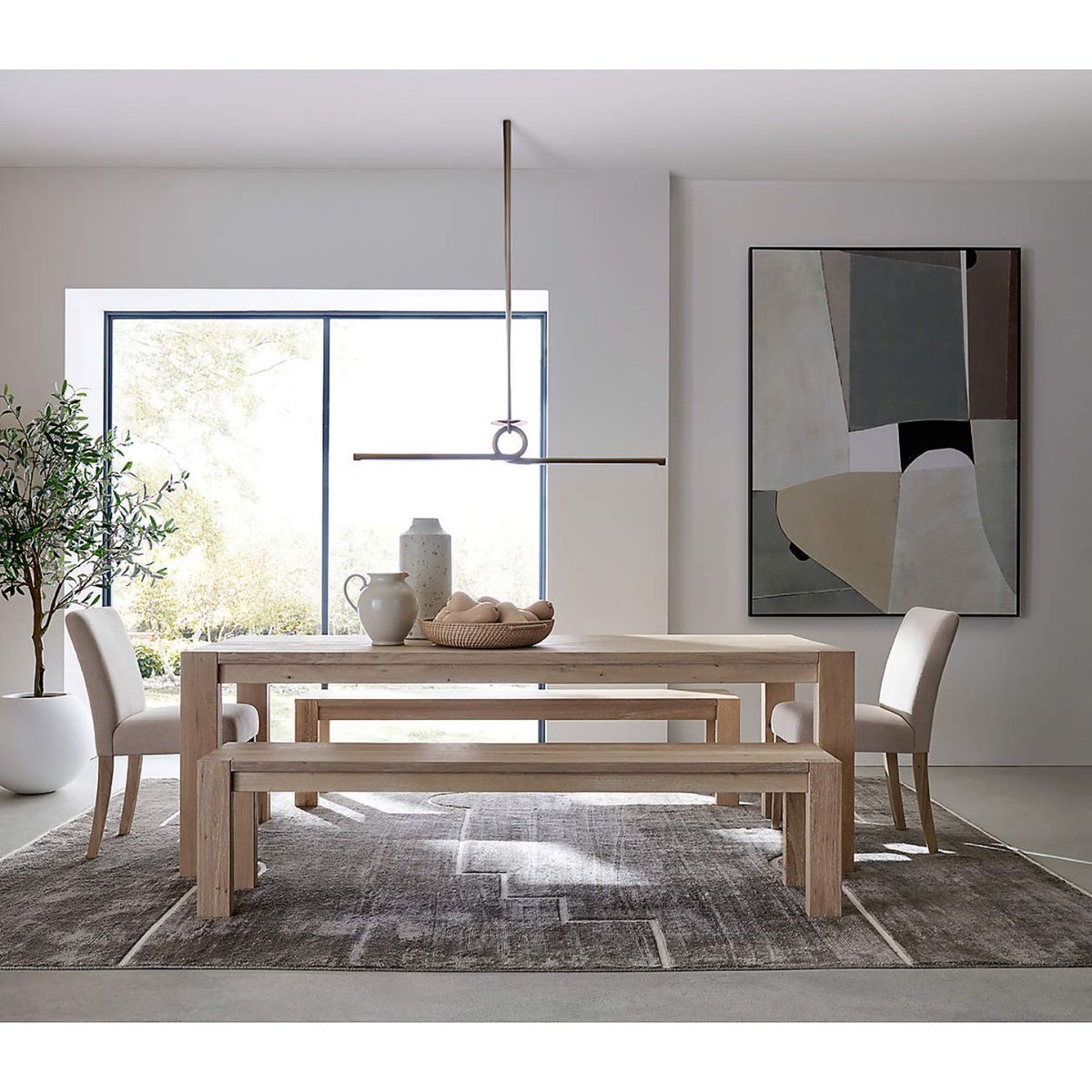 CRATE & BARREL - Silla de Comedor Lowe 
