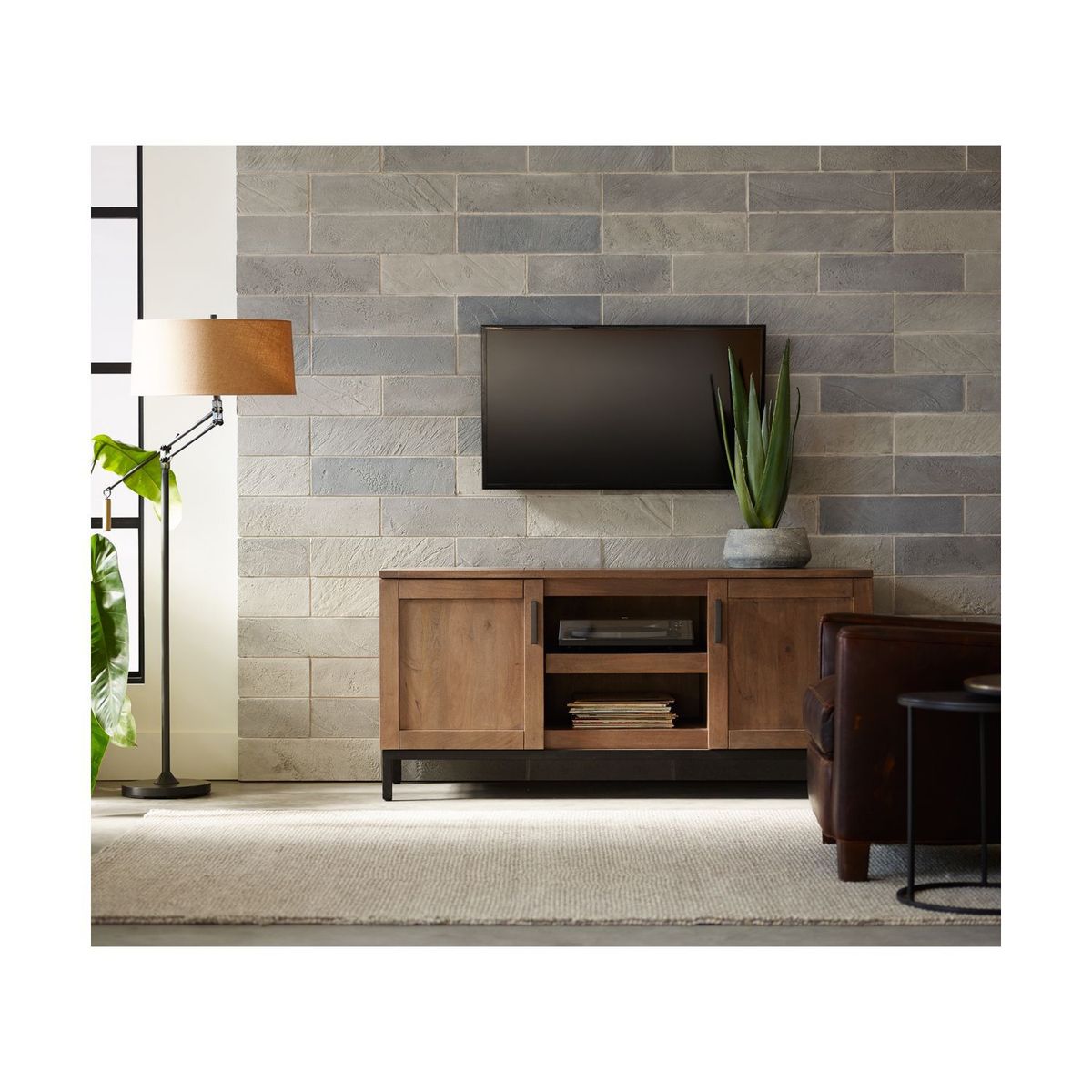 CRATE & BARREL - Agave Artificial en Maceta