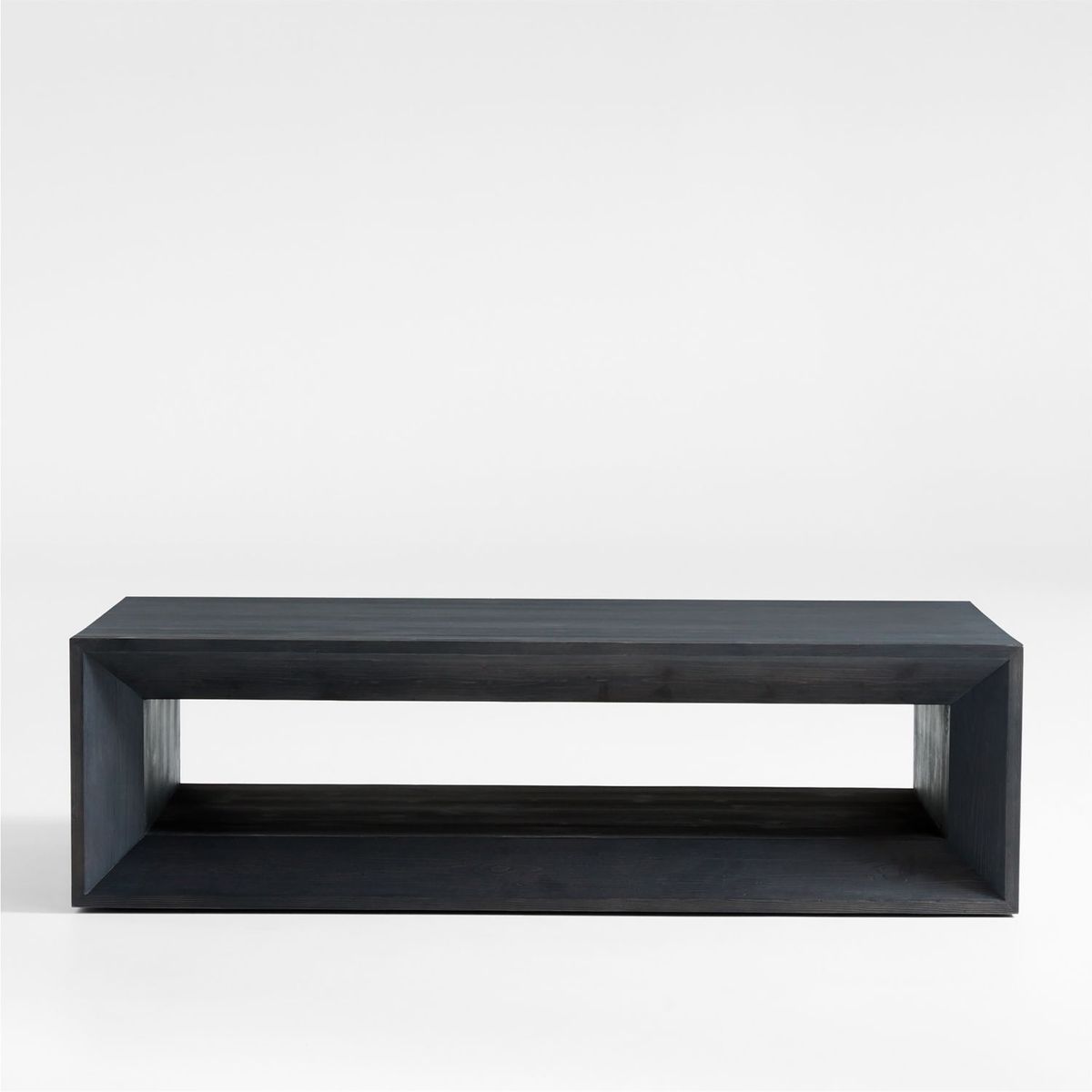 CRATE & BARREL - Mesa de Centro Vernon Gris 140 cm