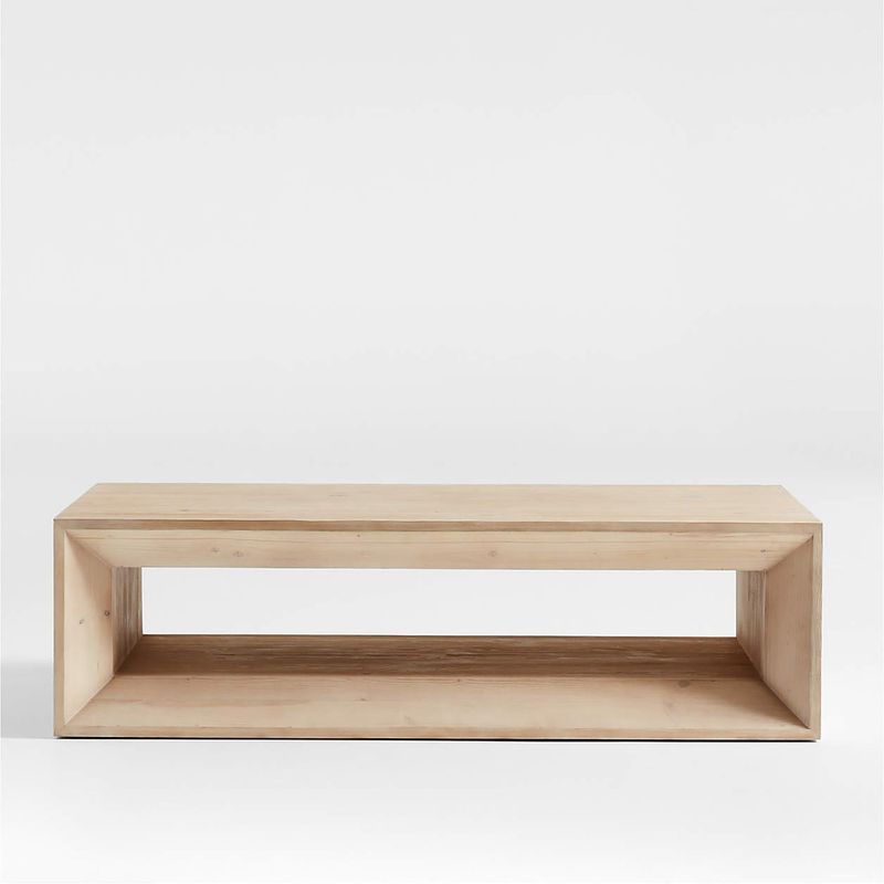 CRATE & BARREL - Mesa de Centro Rectangular Vernon