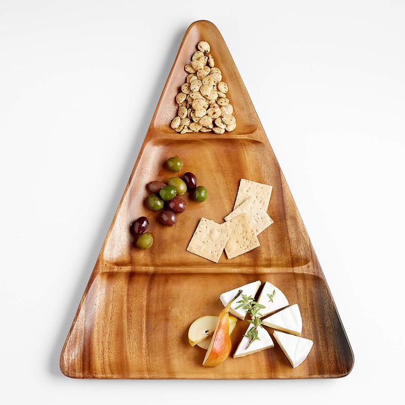 CRATE & BARREL - Fuente De Servir Tondo En Forma De Árbol 51cm