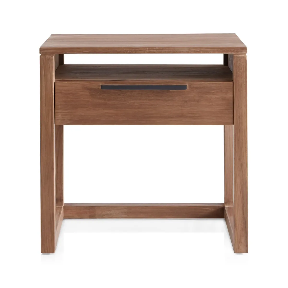 CRATE & BARREL - Mesa de Noche Linea 1 Cajón