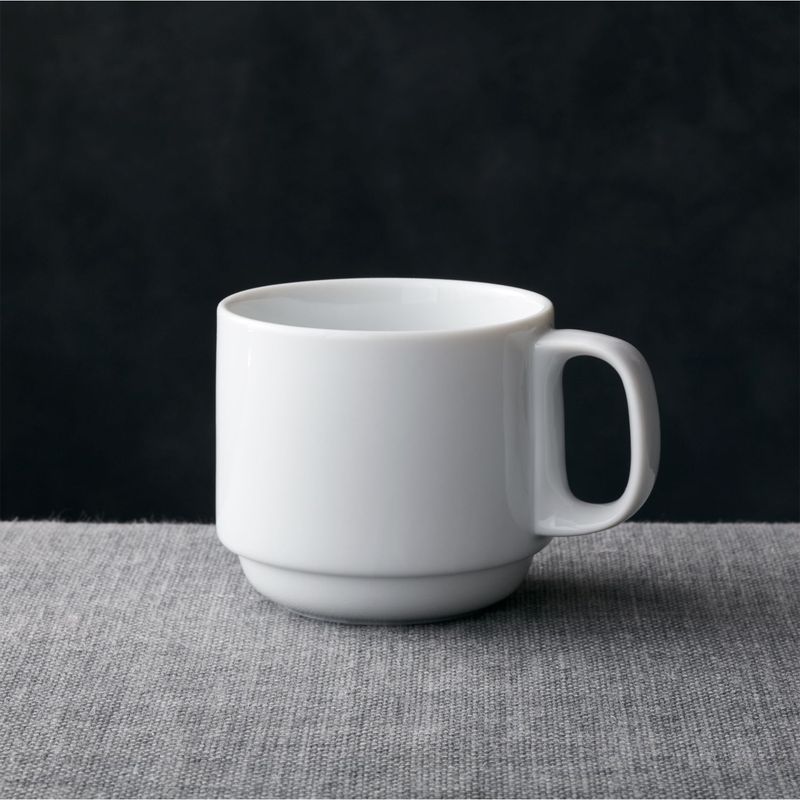 CRATE & BARREL - Mug Apilable Logan