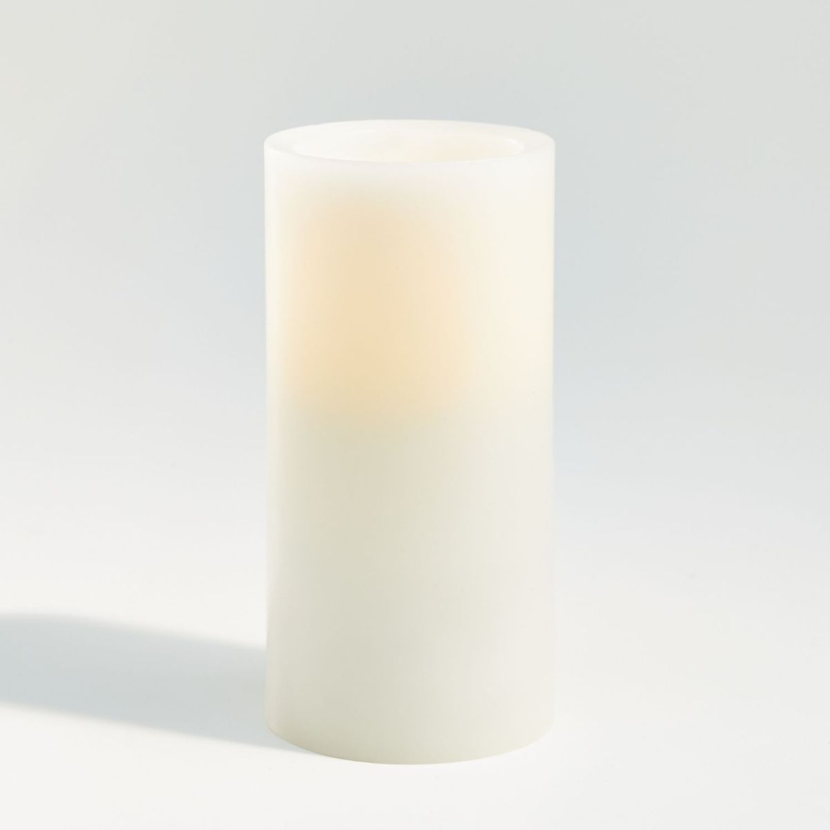 CRATE & BARREL - Vela de Cera sin Llama 8x15cm