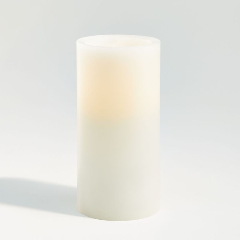 CRATE & BARREL - Vela de Cera sin Llama 8x15cm
