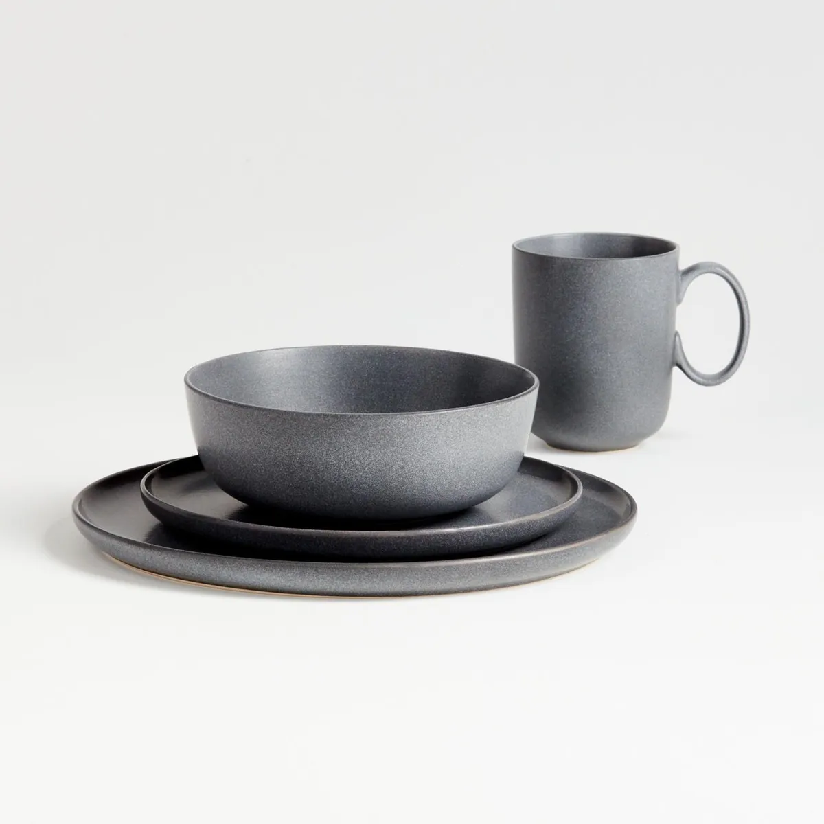 CRATE & BARREL - Bowl Wren de Gres Esmaltado