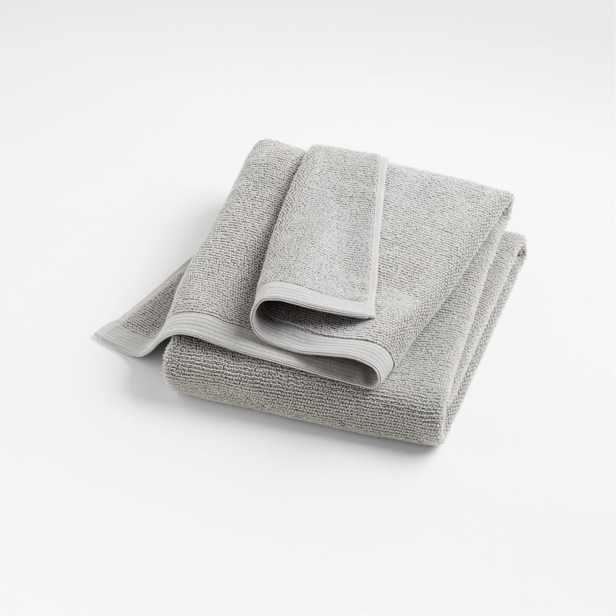 CRATE & BARREL - Toalla De Baño Antimicrobiana Ash