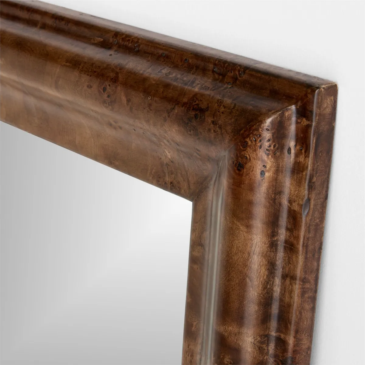 CRATE & BARREL - Espejo de Piso Mota Burl 91x191cm