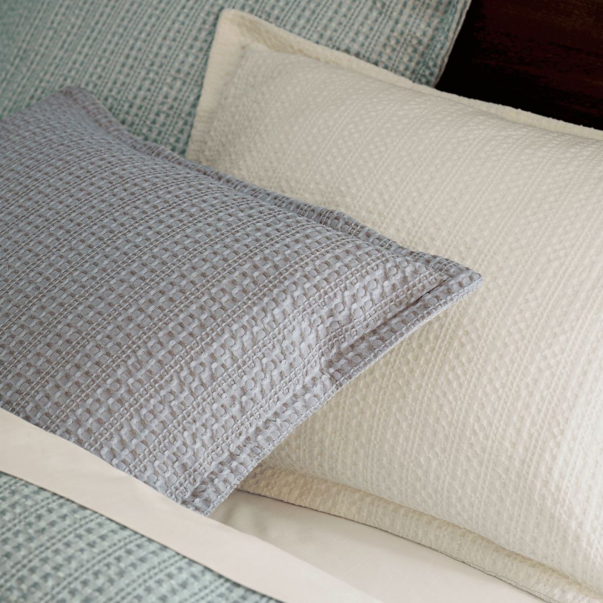 CRATE & BARREL - Funda Duvet Tessa de 2 Plazas/Queen