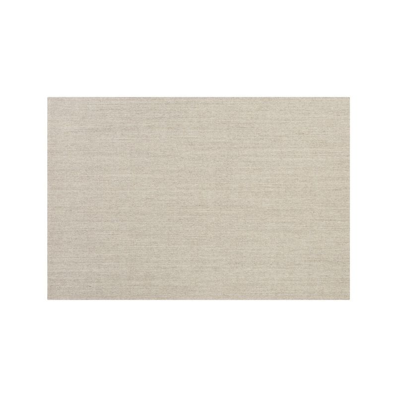 CRATE & BARREL - Alfombra de Sisal Lino de 61x91cm