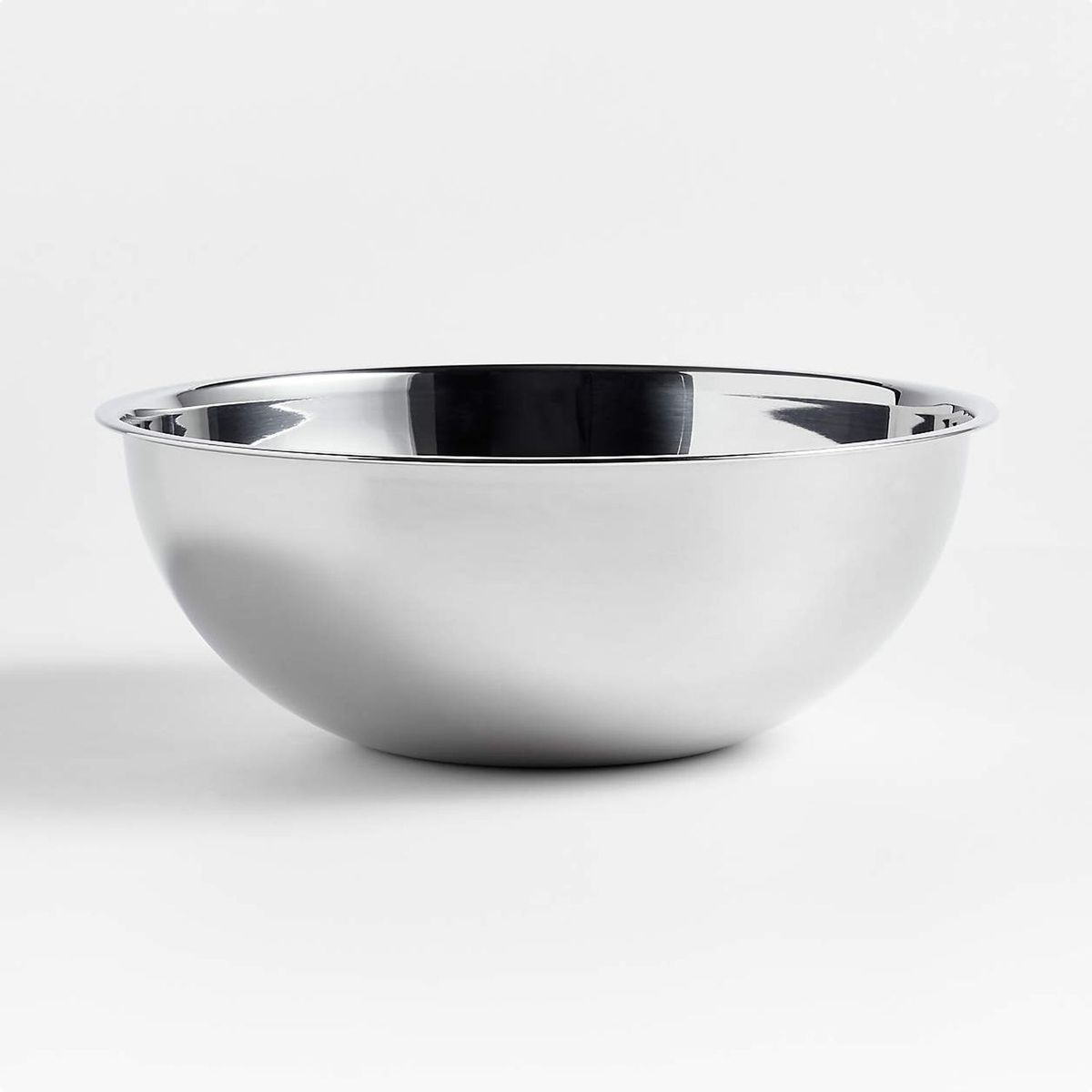 CRATE & BARREL - Bowl de Restaurante de Acero Inoxidable 10qt