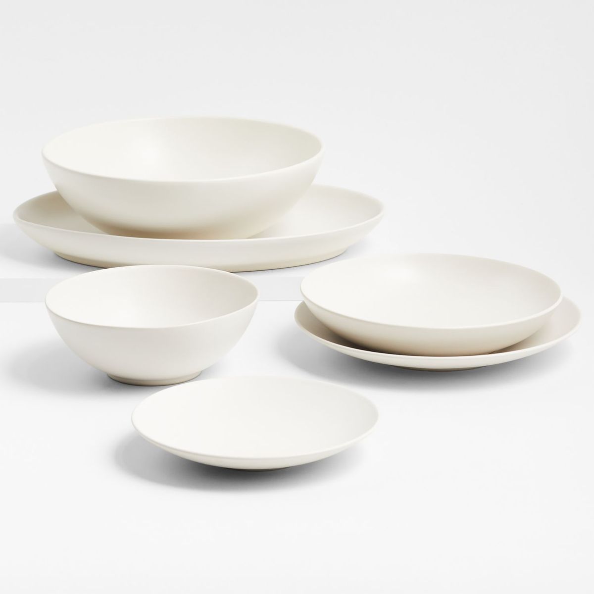 CRATE & BARREL - Bowl de Servir Craft Linen