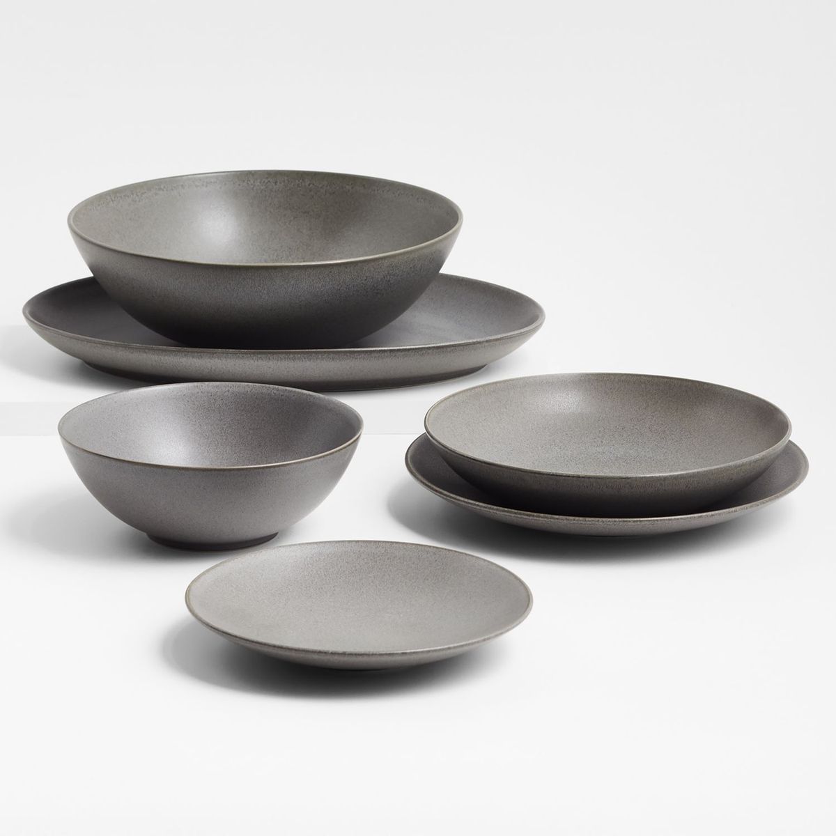 CRATE & BARREL - Bowl de Servir Craft Charcoal