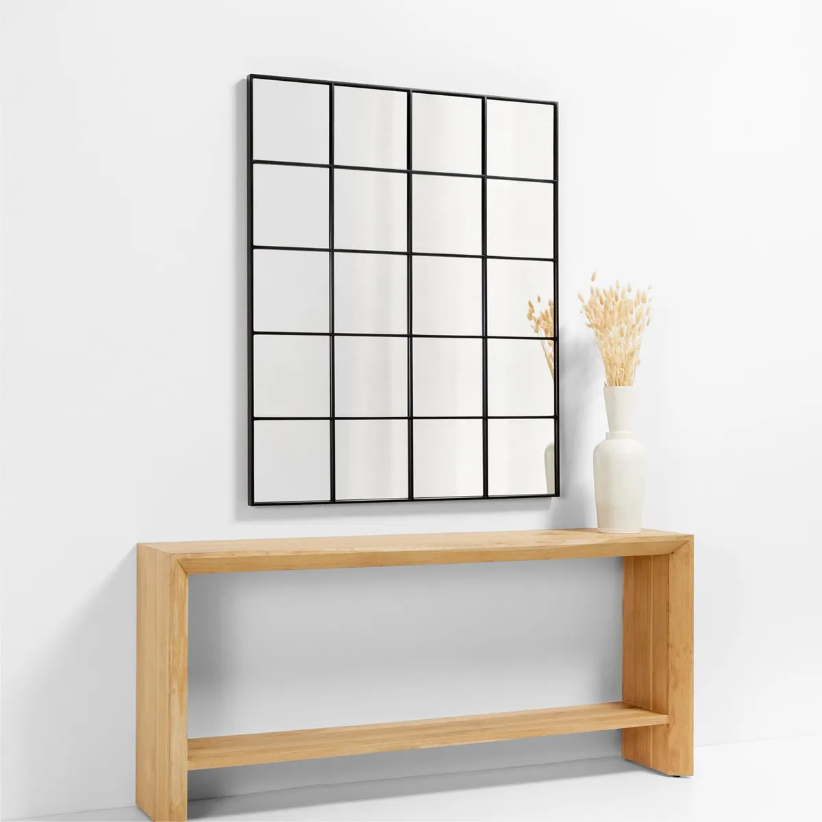 CRATE & BARREL - Espejo de Pared Rectangular Bridget 114x203cm