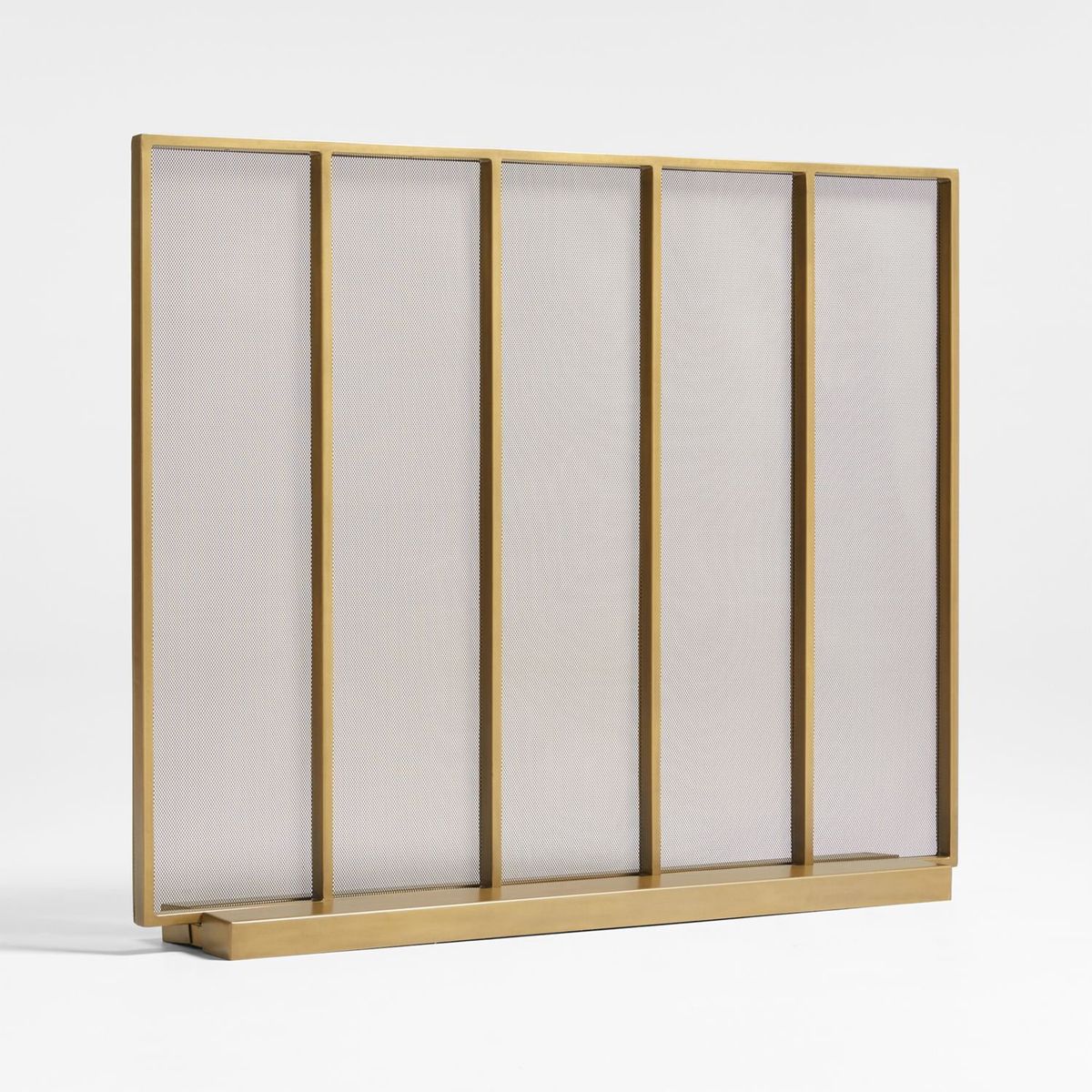CRATE & BARREL - Pantalla de Chimenea Vertical