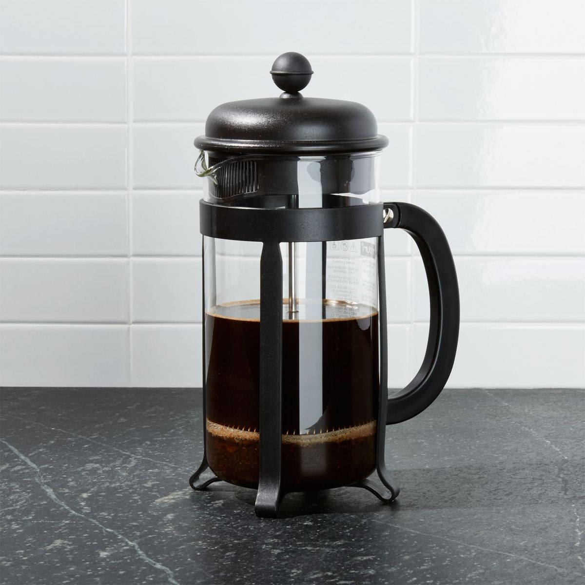 CRATE & BARREL - Cafetera Prensa Francesa Negro 34oz BODUM