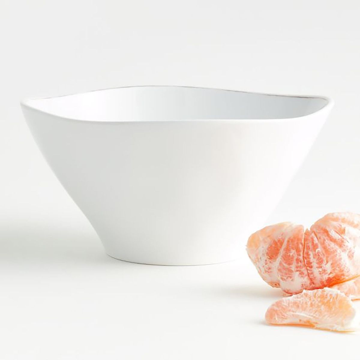 CRATE & BARREL - Bowl para servir de melamine Marin Grande