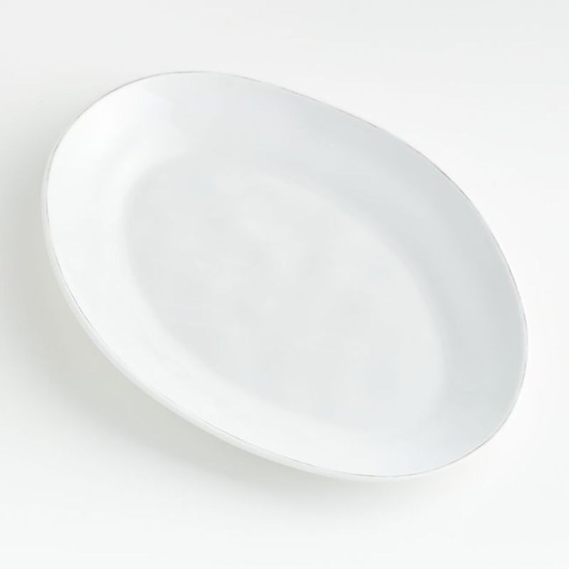 CRATE & BARREL - Fuente ovalada de melamine  Marin