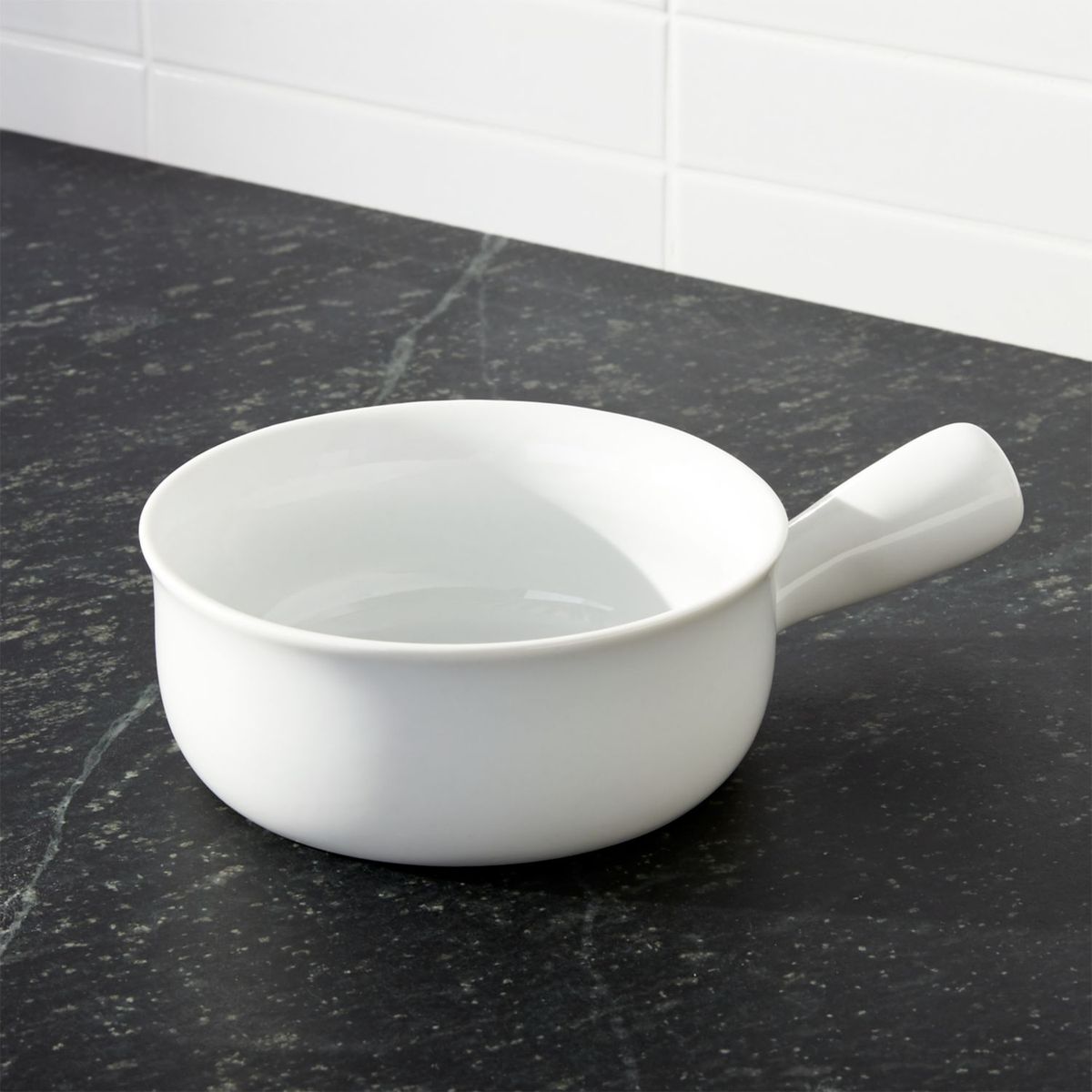 CRATE & BARREL - Fuente Redonda Para Gratinar