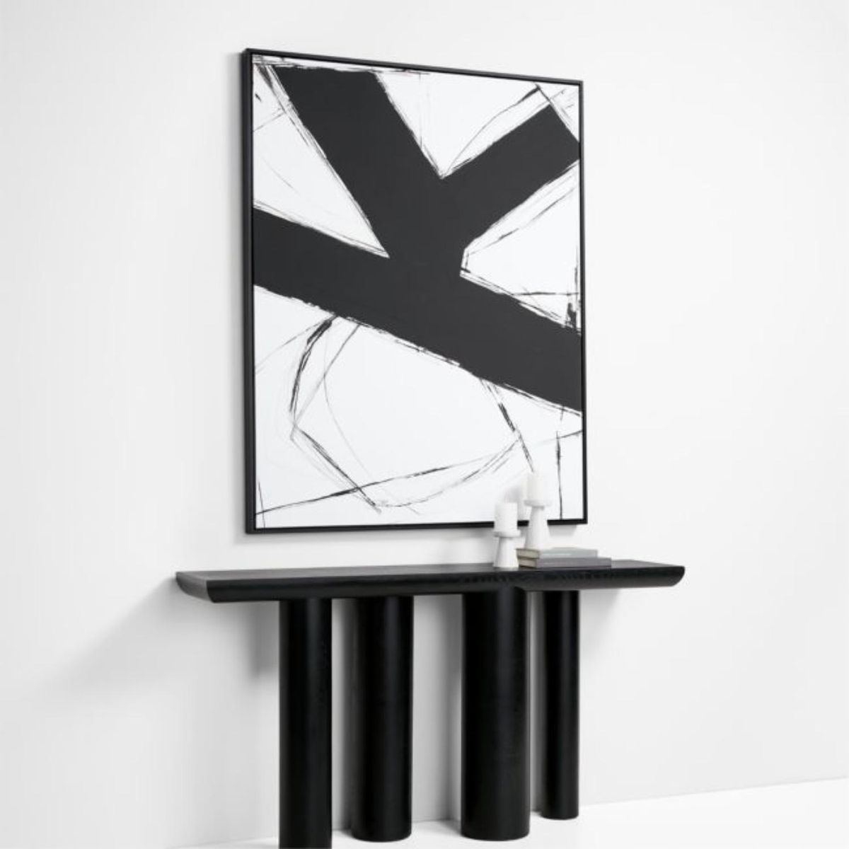 CRATE & BARREL - Cuadro "dynamic" 123x156cm