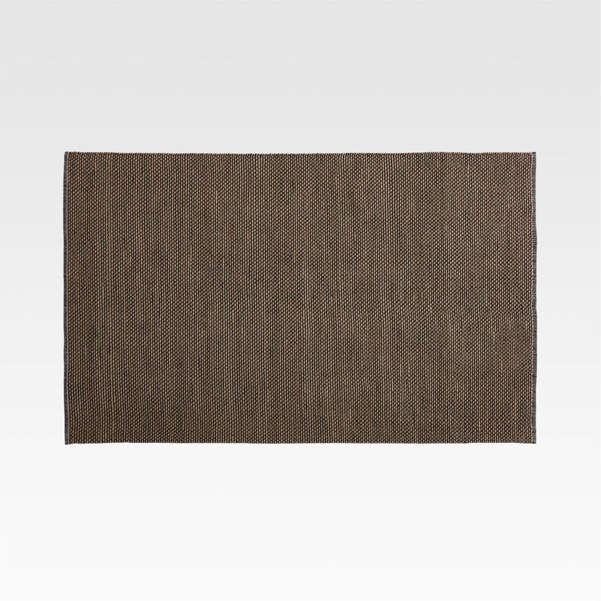 CRATE & BARREL - Alfombra Zaira Black And Beige 152x244cm