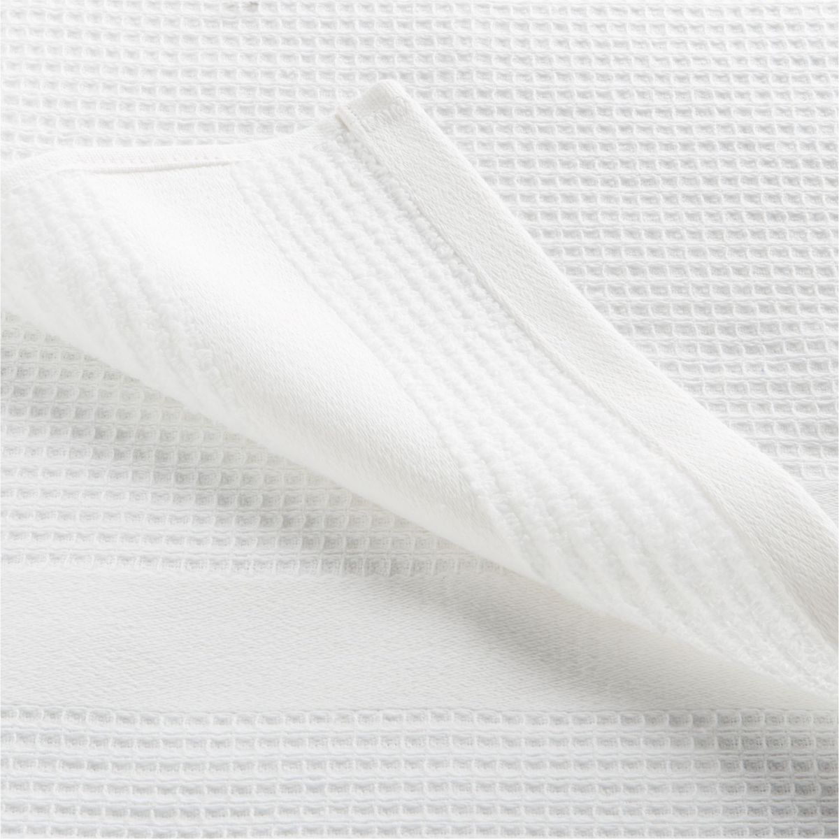 CRATE & BARREL - Juego de 2 Paños de Cocina Waffle Terry