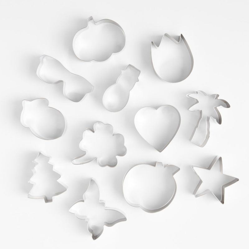 CRATE & BARREL - Cortadores de Galletas Chicago Metallic Year