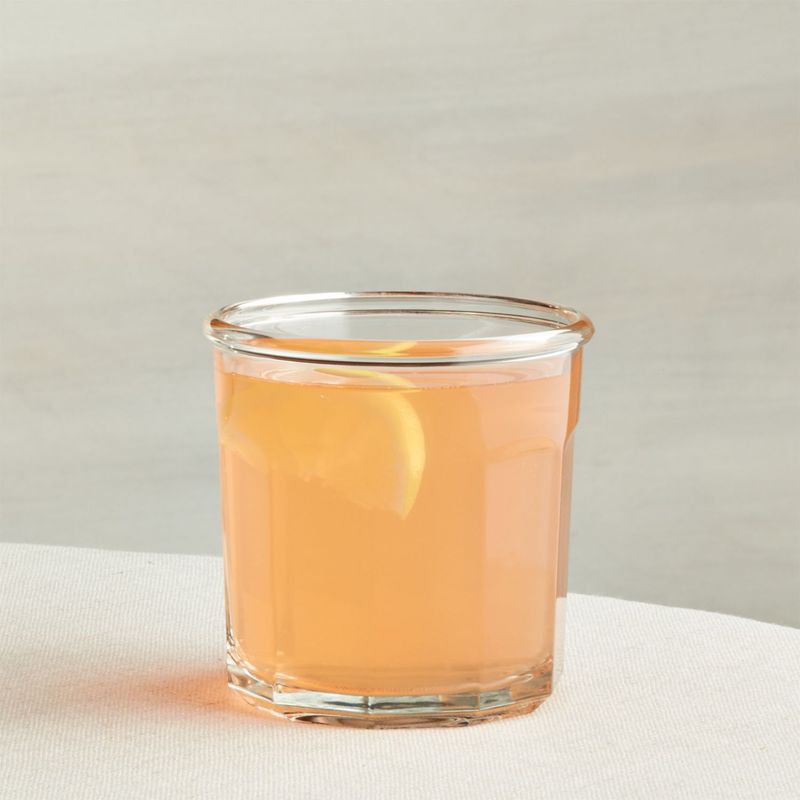 CRATE & BARREL - Vaso de Vidrio Resistente Pequeño