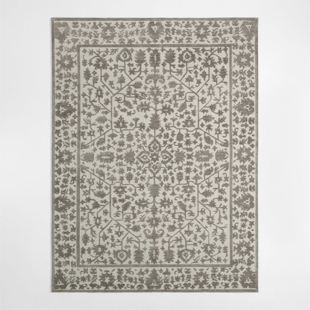 CRATE & BARREL - Alfombra Avalon de Lana