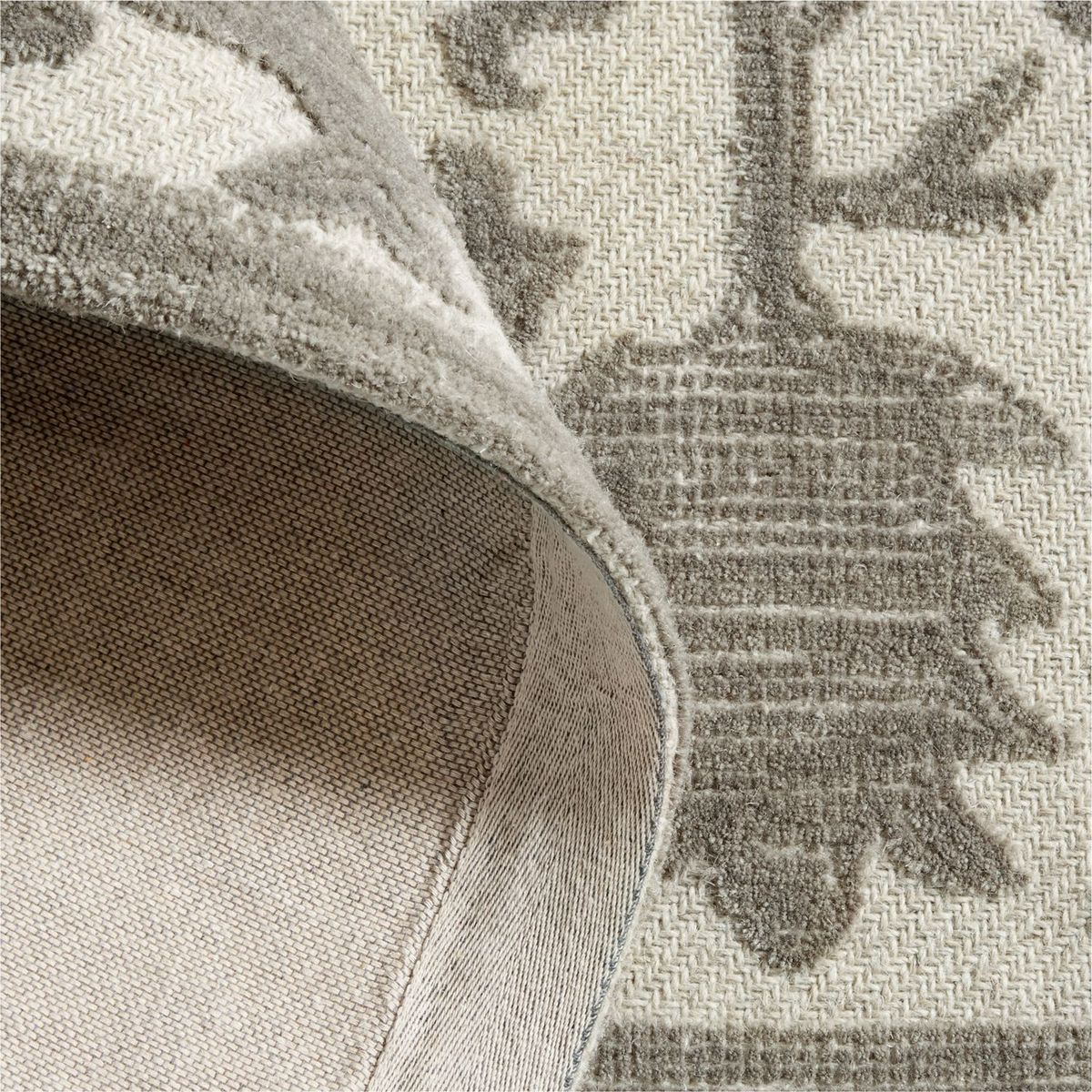 CRATE & BARREL - Alfombra Avalon de Lana