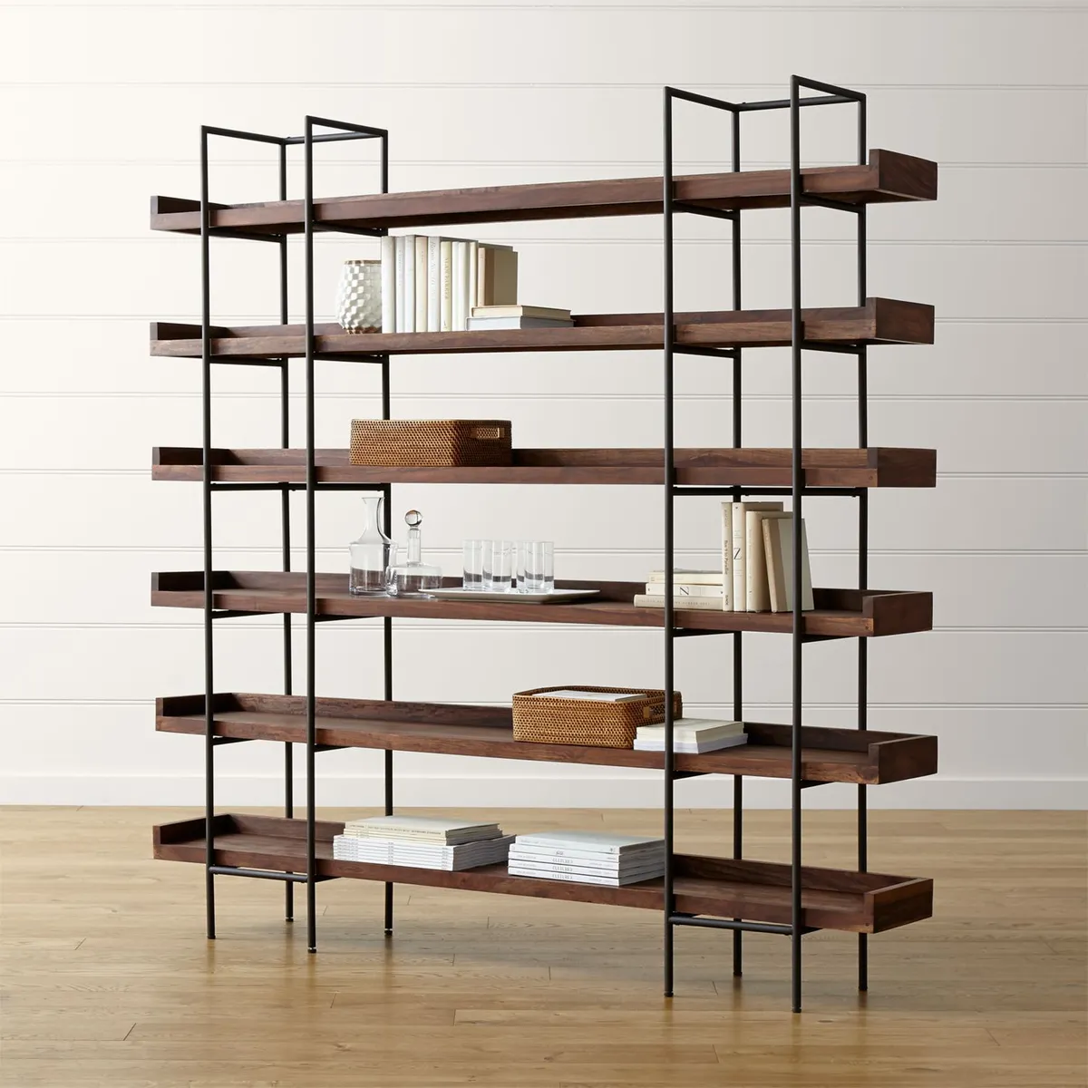 CRATE & BARREL - Repisa de 6 Niveles Beckett