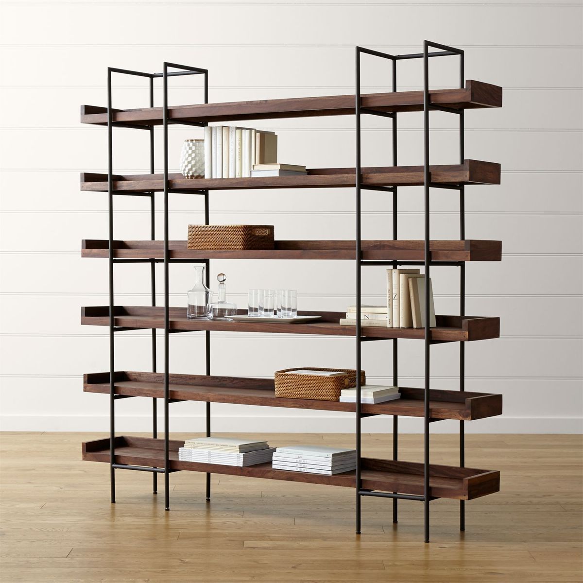 CRATE & BARREL - Repisa de 6 Niveles Beckett