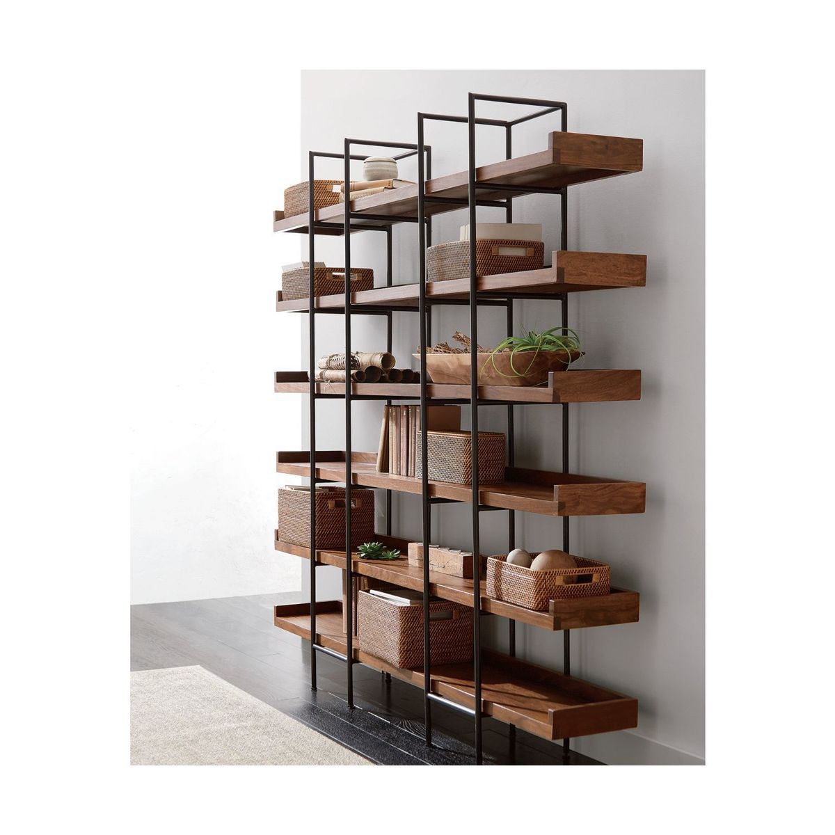 CRATE & BARREL - Repisa de 6 Niveles Beckett