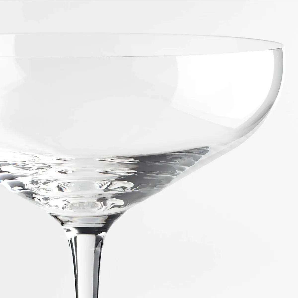 CRATE & BARREL - Copa Coupe De Vidrio 