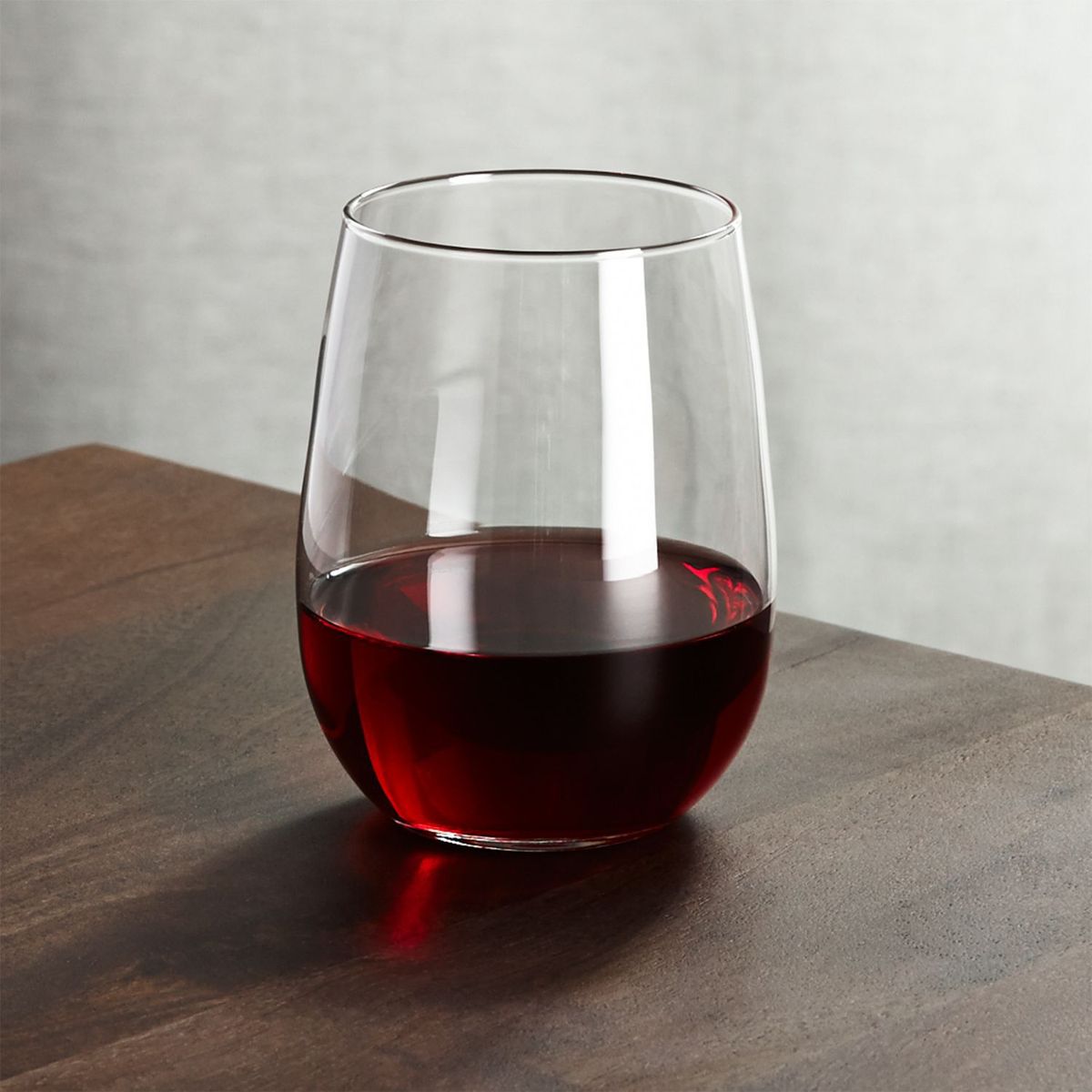 CRATE & BARREL - Copa sin Tallo para Vino Tinto