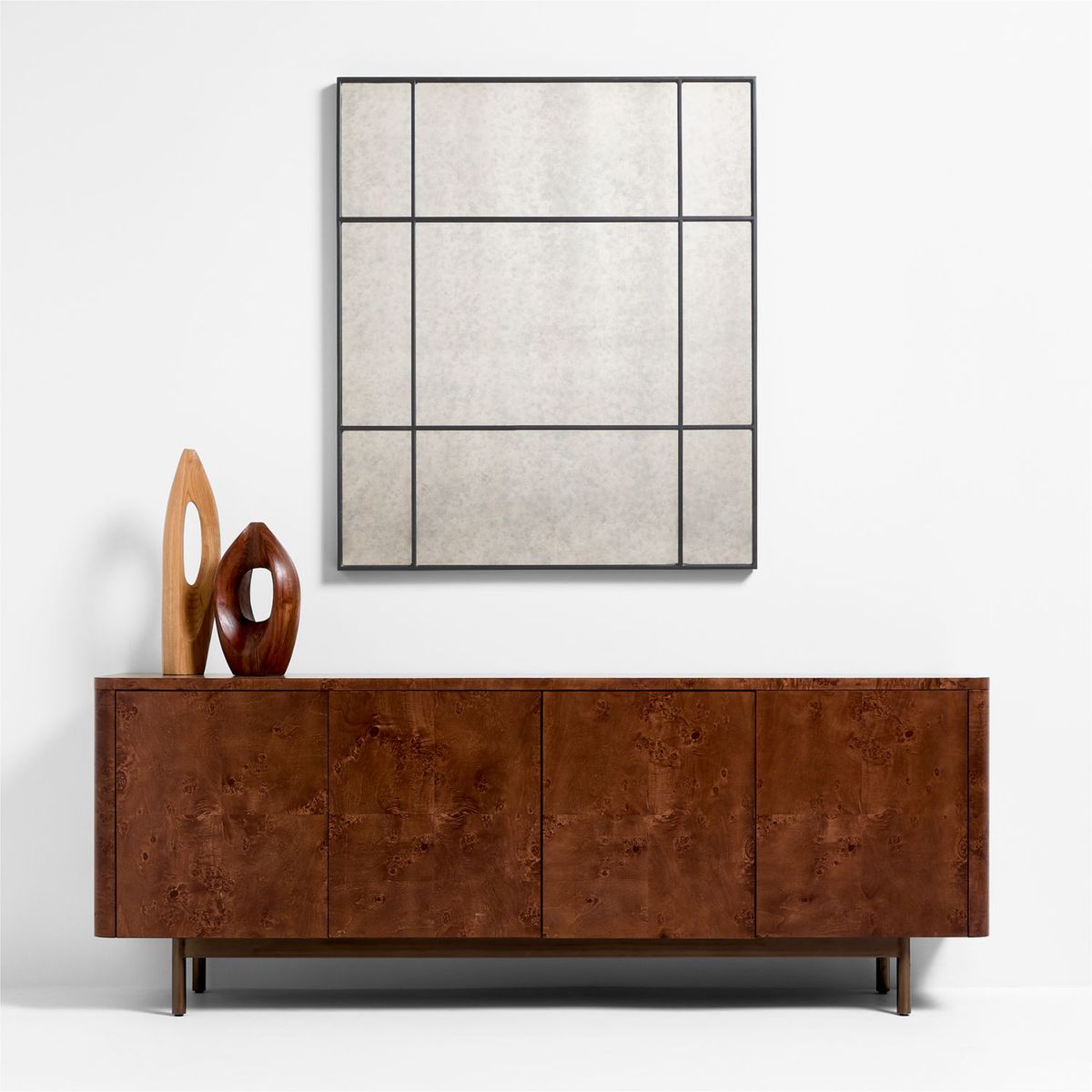 CRATE & BARREL - Espejos De Piso Navara 102x119cm