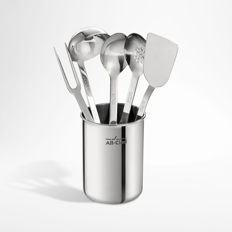 CRATE & BARREL - Set de 6 Utensilios de Cocina All-Clad®